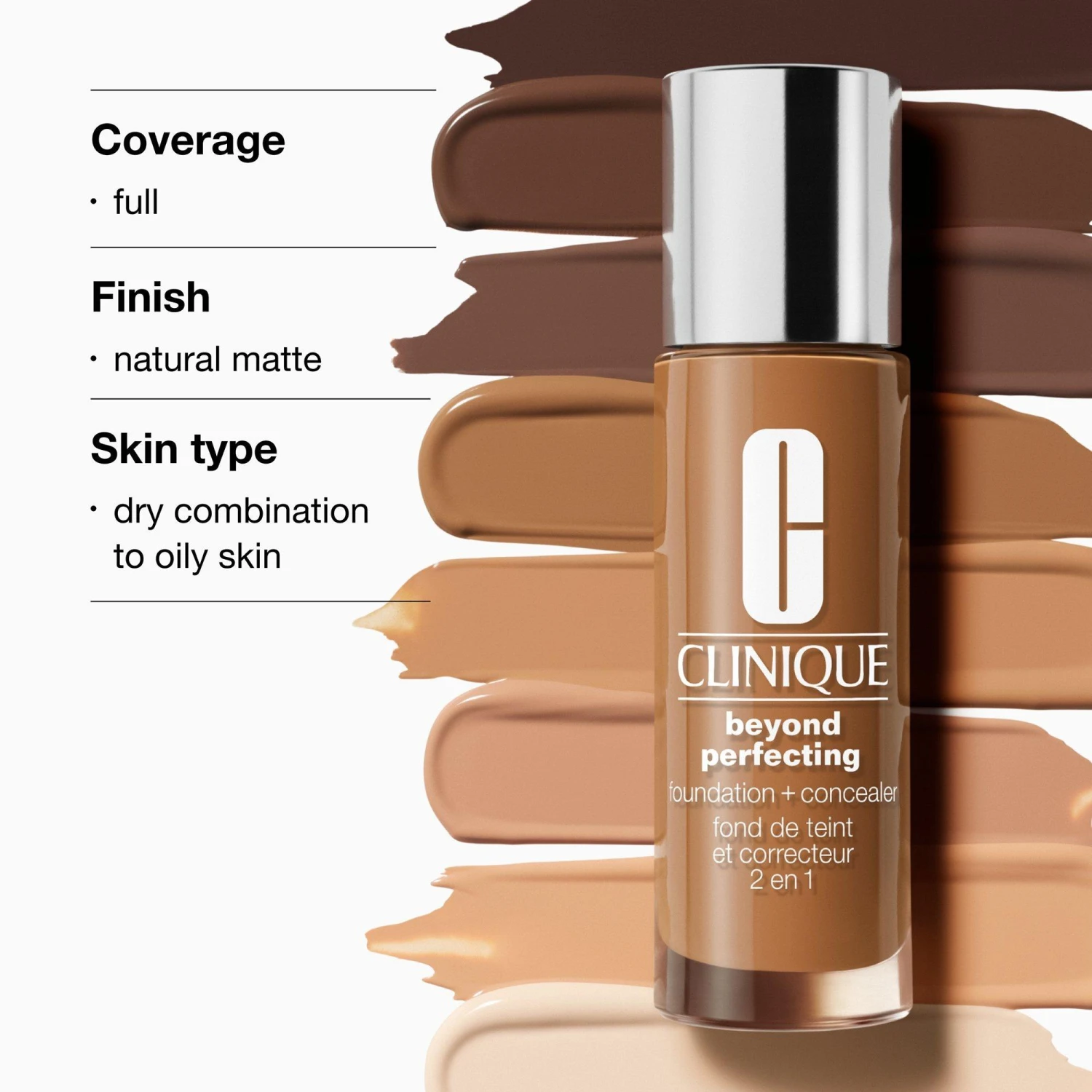 Clinique Beyond Perfecting Foundation + Concealer 1 Clinique Beyond Perfecting Foundation + Concealer
