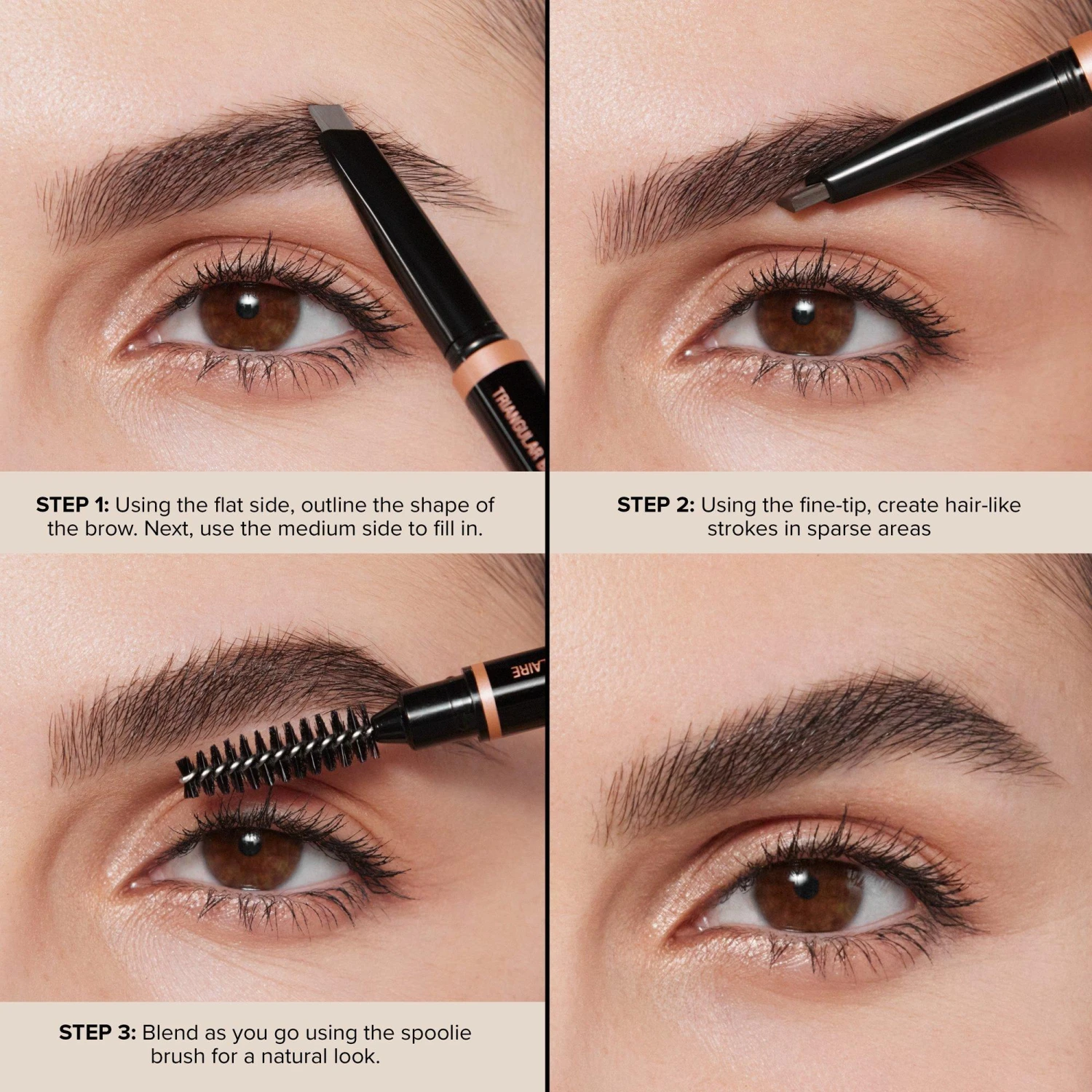 Anastasia Beverly Hills Brow Definer 3-in-1 Triangle Tip Precision Eyebrow Pencil 2 Anastasia Beverly Hills Brow Definer 3-in-1 Triangle Tip Precision Eyebrow Pencil - Image 2