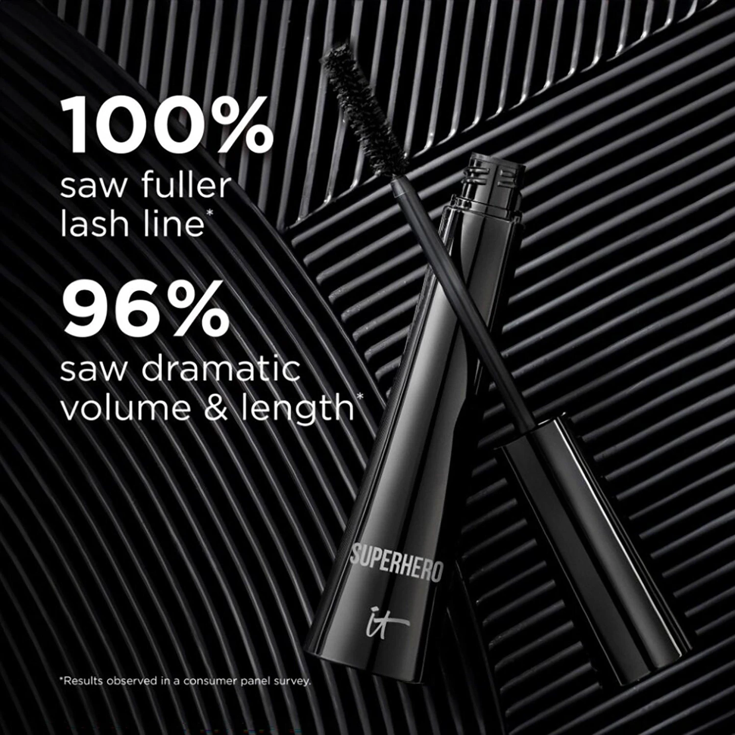 IT Cosmetics Superhero Elastic Stretch Volumizing & Lengthening Mascara 3 IT Cosmetics Superhero Elastic Stretch Volumizing & Lengthening Mascara - Image 3