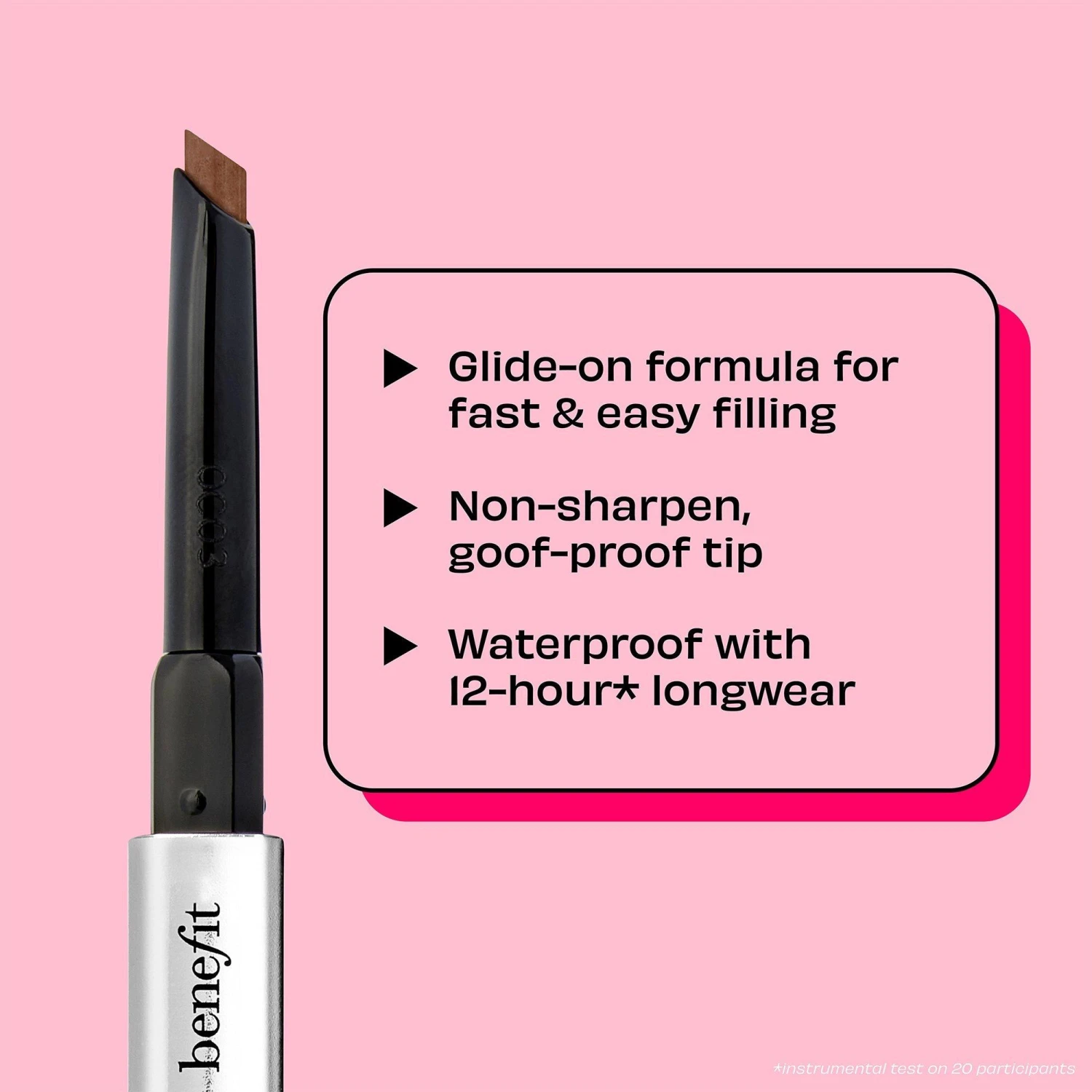 Goof Proof Waterproof Easy Shape & Fill Eyebrow Pencil 9 Goof Proof Waterproof Easy Shape & Fill Eyebrow Pencil - Image 9