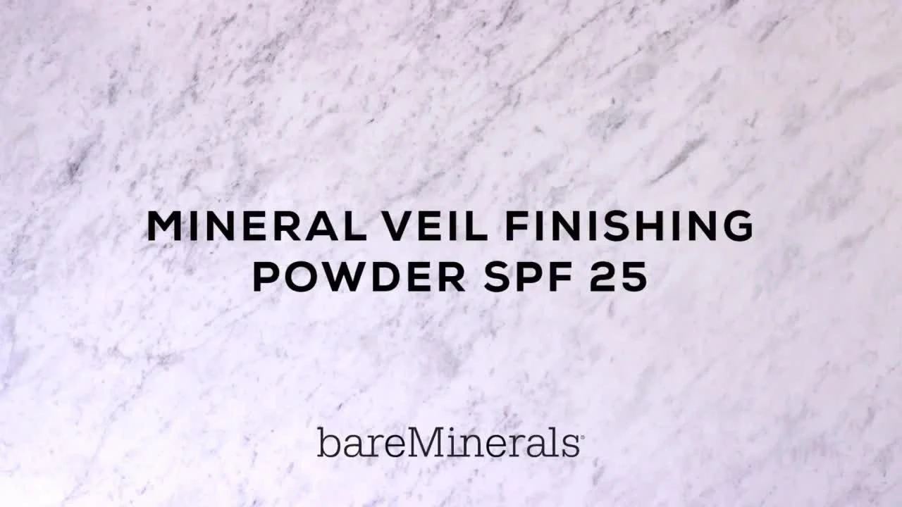 Bareminerals Mineral Veil Finishing Powder Broad Spectrum SPF 25 1 Bareminerals Mineral Veil Finishing Powder Broad Spectrum SPF 25
