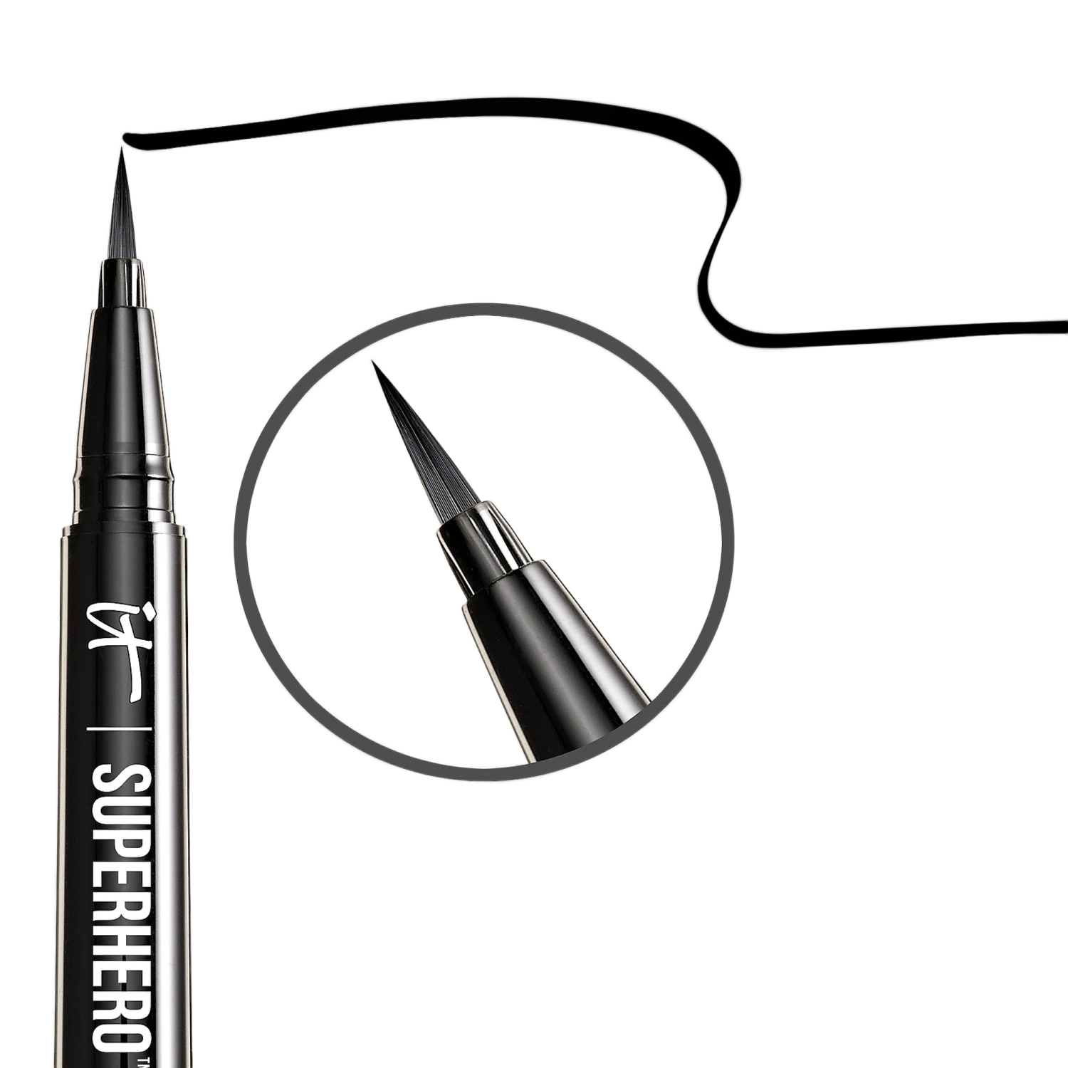 IT Cosmetics Superhero Liquid Eyeliner Pen 6 IT Cosmetics Superhero Liquid Eyeliner Pen - Image 6