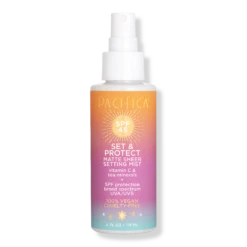 Set & C Protect SPF 45 Matte Sheer Setting Mist