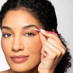 Tweezerman Neon Pink Mini Slant Tweezer -Outlet Rosmiral Store 2559619 alt02