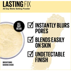 Maybelline Lasting Fix Banana Setting Powder -Outlet Rosmiral Store 2571657cm alt02