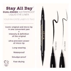 Stila Stay All Day Dual-Ended Waterproof Liquid Eyeliner