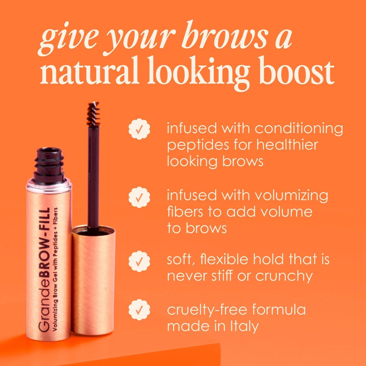 GrandeBROW-FILL Volumizing Brow Gel 4 GrandeBROW-FILL Volumizing Brow Gel - Image 4