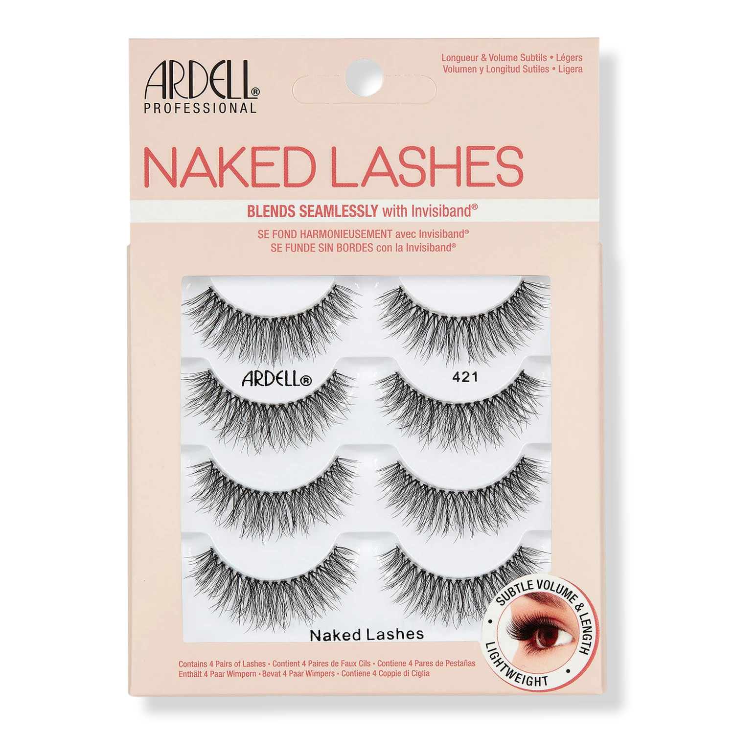 Ardell Naked Lash #421 - 4 Pack 1 Ardell Naked Lash #421 - 4 Pack