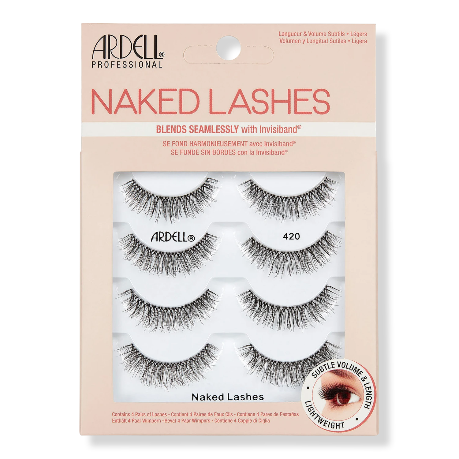 Ardell Naked Lash #420 - 4 Pack 1 Ardell Naked Lash #420 - 4 Pack