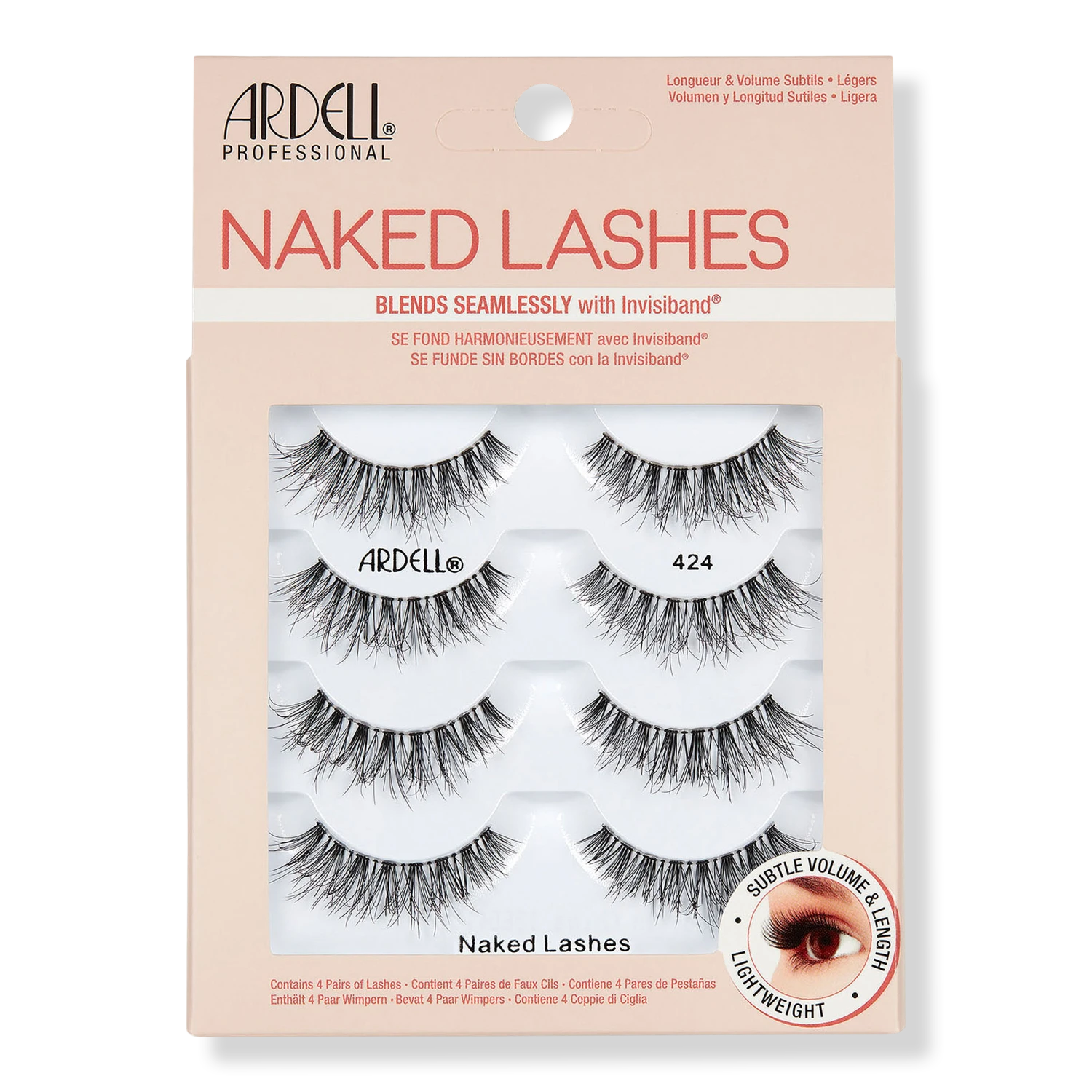 Ardell Naked Lash #424 - 4 Pack 1 Ardell Naked Lash #424 - 4 Pack
