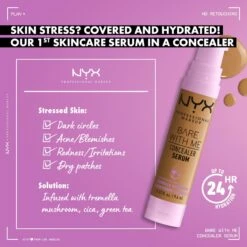 NYX PROFESSIONAL MAKEUP Bare With Me Hydrating Face & Body Concealer Serum 14 NYX PROFESSIONAL MAKEUP Bare With Me Hydrating Face & Body Concealer Serum -Outlet Rosmiral Store 2587595cm alt03