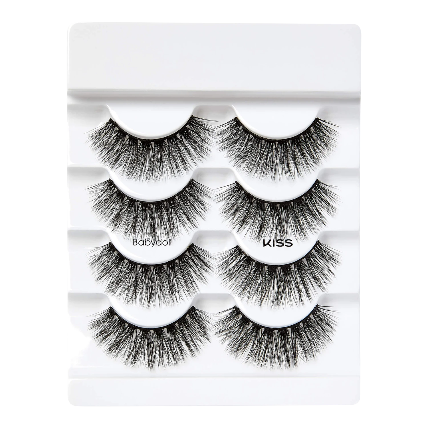 KISS Lash Couture Triple Push-Up Eyelashes Babydoll Multi-Pack 4 KISS Lash Couture Triple Push-Up Eyelashes Babydoll Multi-Pack - Image 4