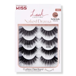 KISS Lash Couture Naked Drama Taffeta Eyelashes Multi-Pack -Outlet Rosmiral Store 2588759