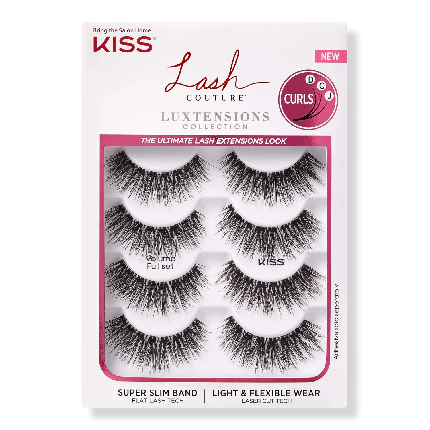 KISS Lash Couture LuXtensions Collection Volume Full Set Multi-Pack 4 KISS Lash Couture LuXtensions Collection Volume Full Set Multi-Pack - Image 4