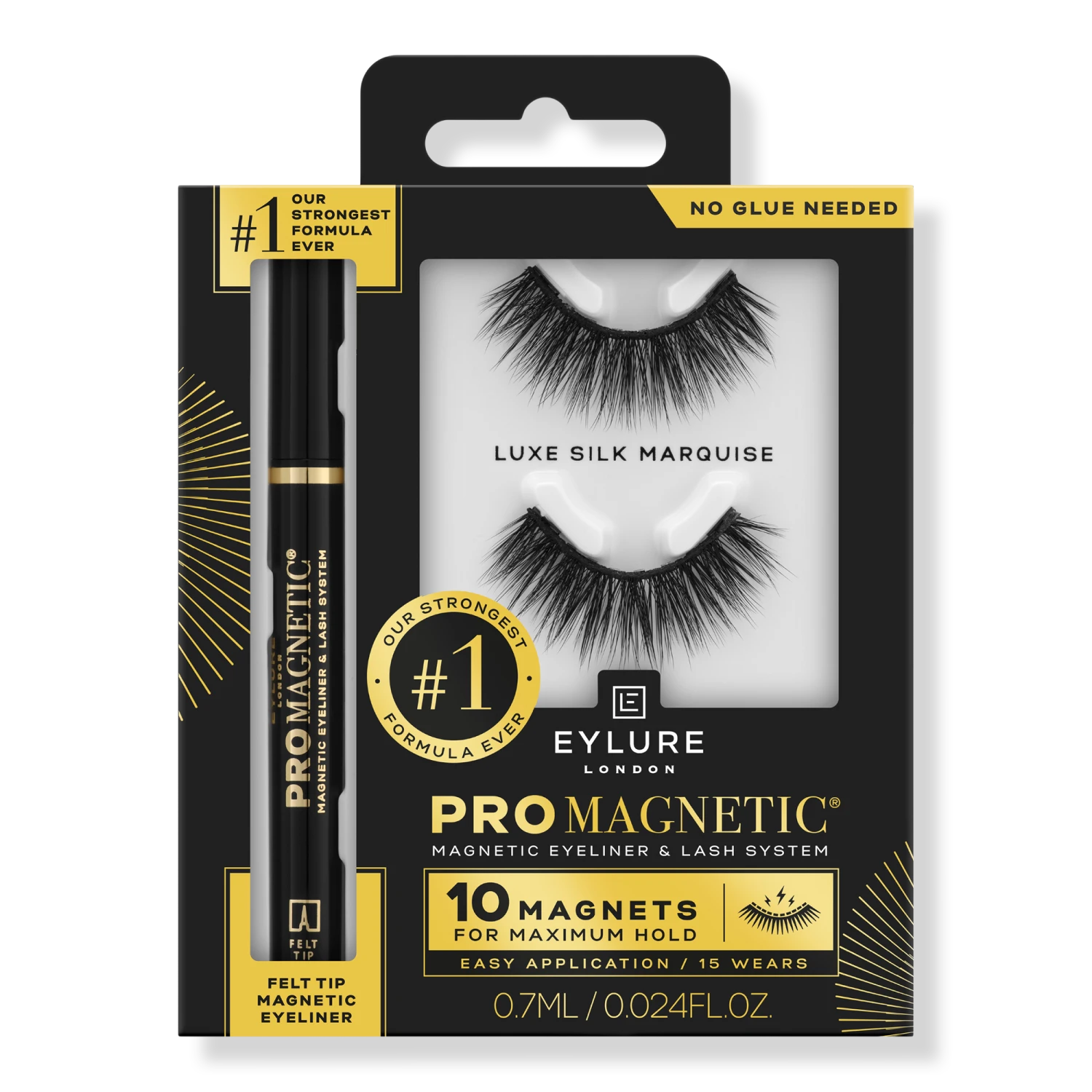 ProMagnetic 10 Magnet Luxe Silk Marquise Eyelash Kit, No. 10 2 ProMagnetic 10 Magnet Luxe Silk Marquise Eyelash Kit, No. 10 - Image 2