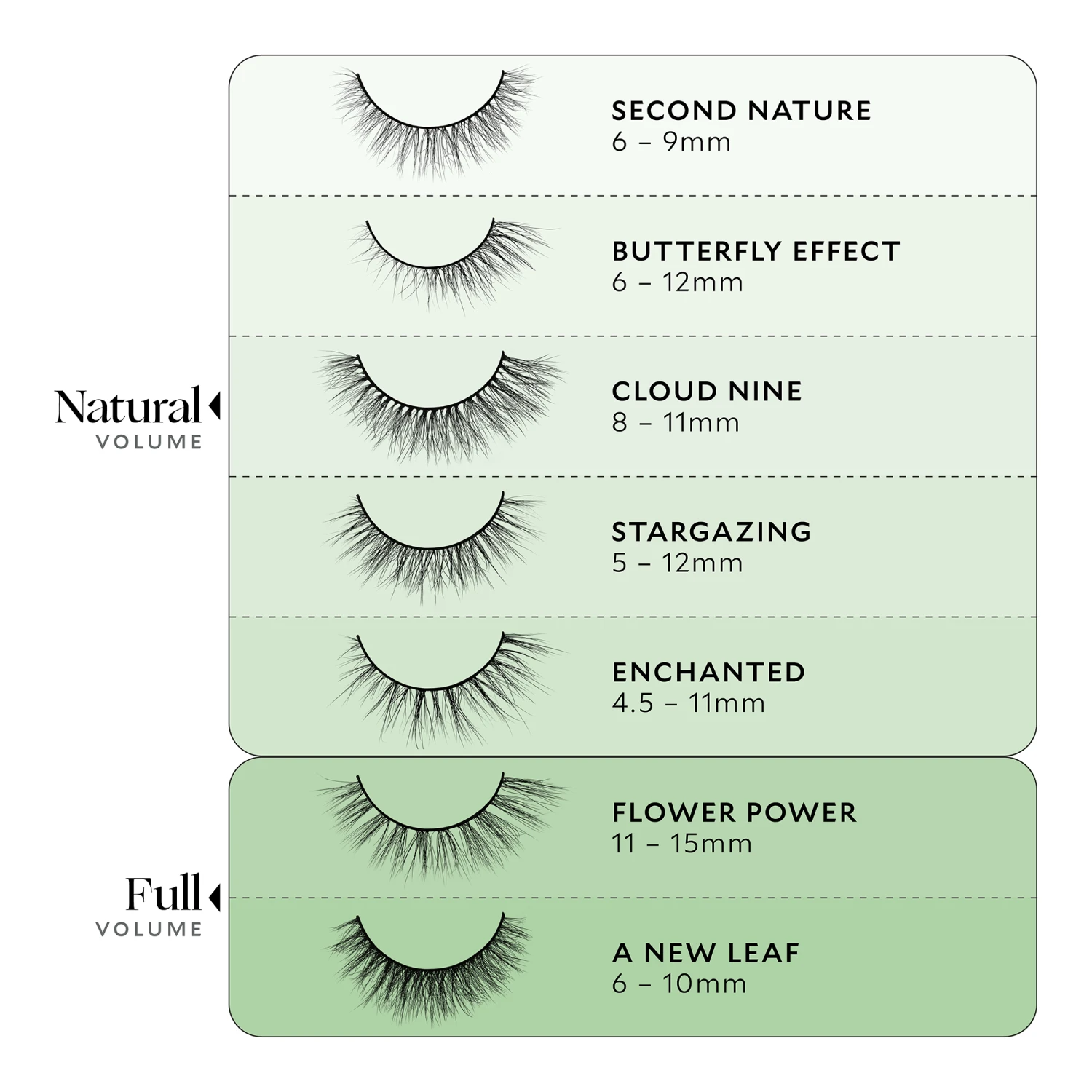 A New Leaf Plant Fibre Natural False Lashes 2 A New Leaf Plant Fibre Natural False Lashes - Image 2