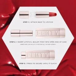 Fenty Icon Semi-Matte Refillable Lipstick 19 Fenty Icon Semi-Matte Refillable Lipstick -Outlet Rosmiral Store 2592386cm alt02