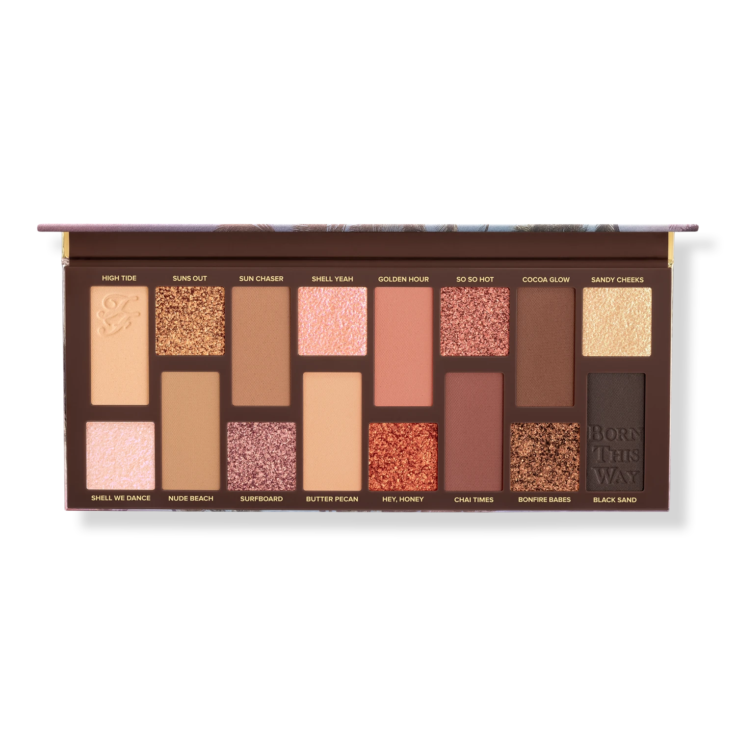 Too Faced Born This Way Sunset Stripped Complexion-Inspired Eye Shadow Palette 2 Too Faced Born This Way Sunset Stripped Complexion-Inspired Eye Shadow Palette - Image 2