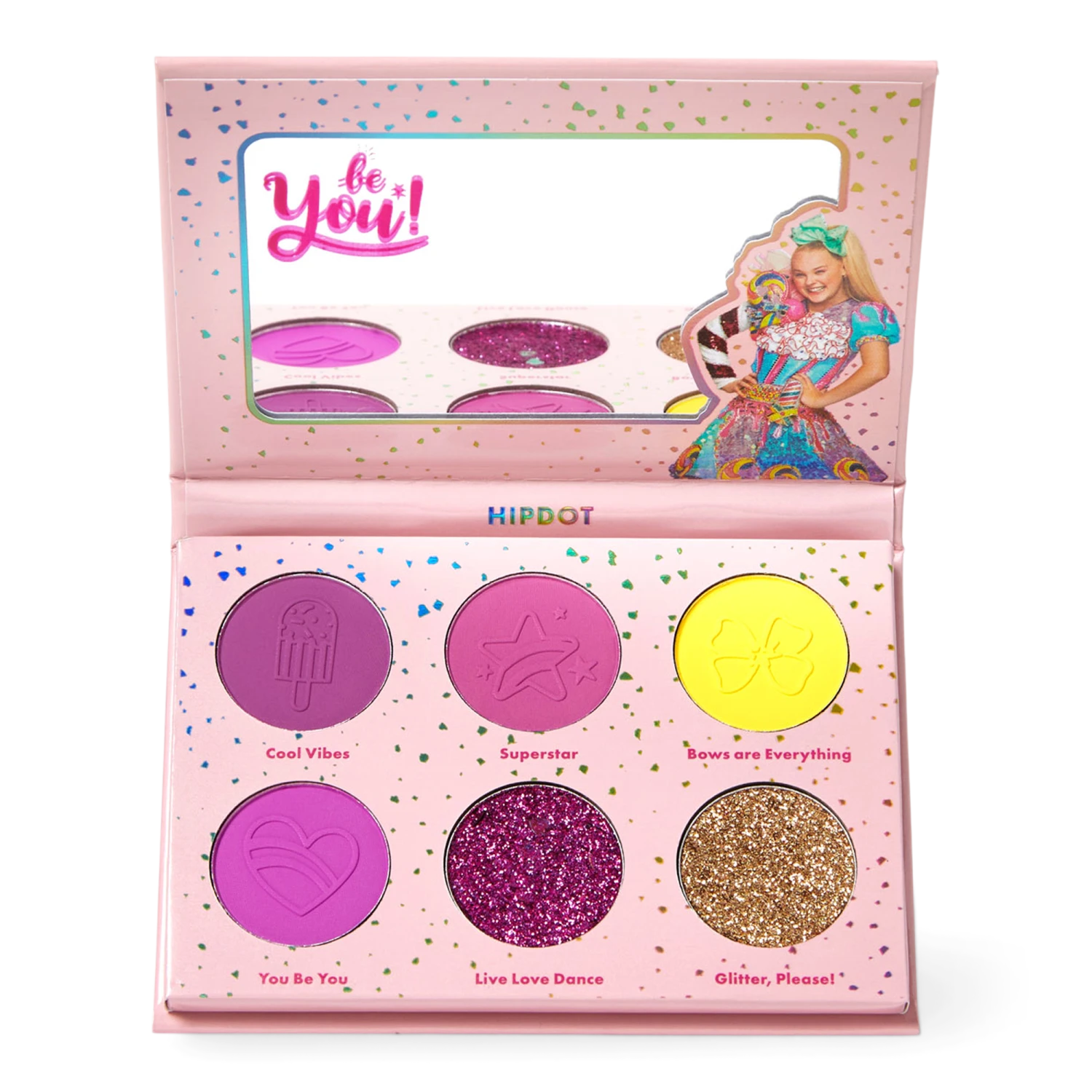 HipDot X Jojo Siwa Pigment & Glitter Palette 1 HipDot X Jojo Siwa Pigment & Glitter Palette