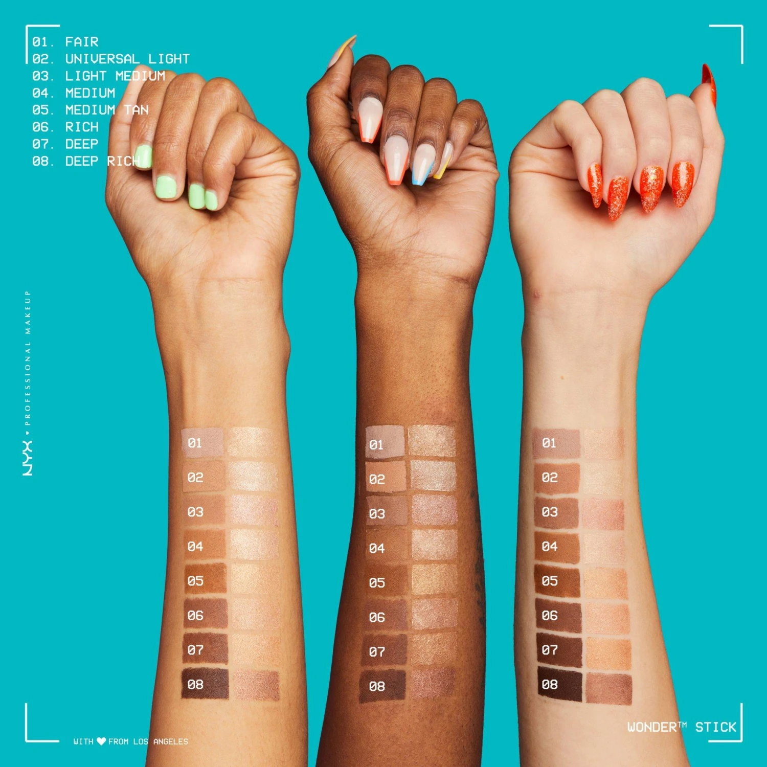 NYX PROFESSIONAL MAKEUP Wonder Stick Cream Highlight & Contour Stick 3 NYX PROFESSIONAL MAKEUP Wonder Stick Cream Highlight & Contour Stick - Image 3