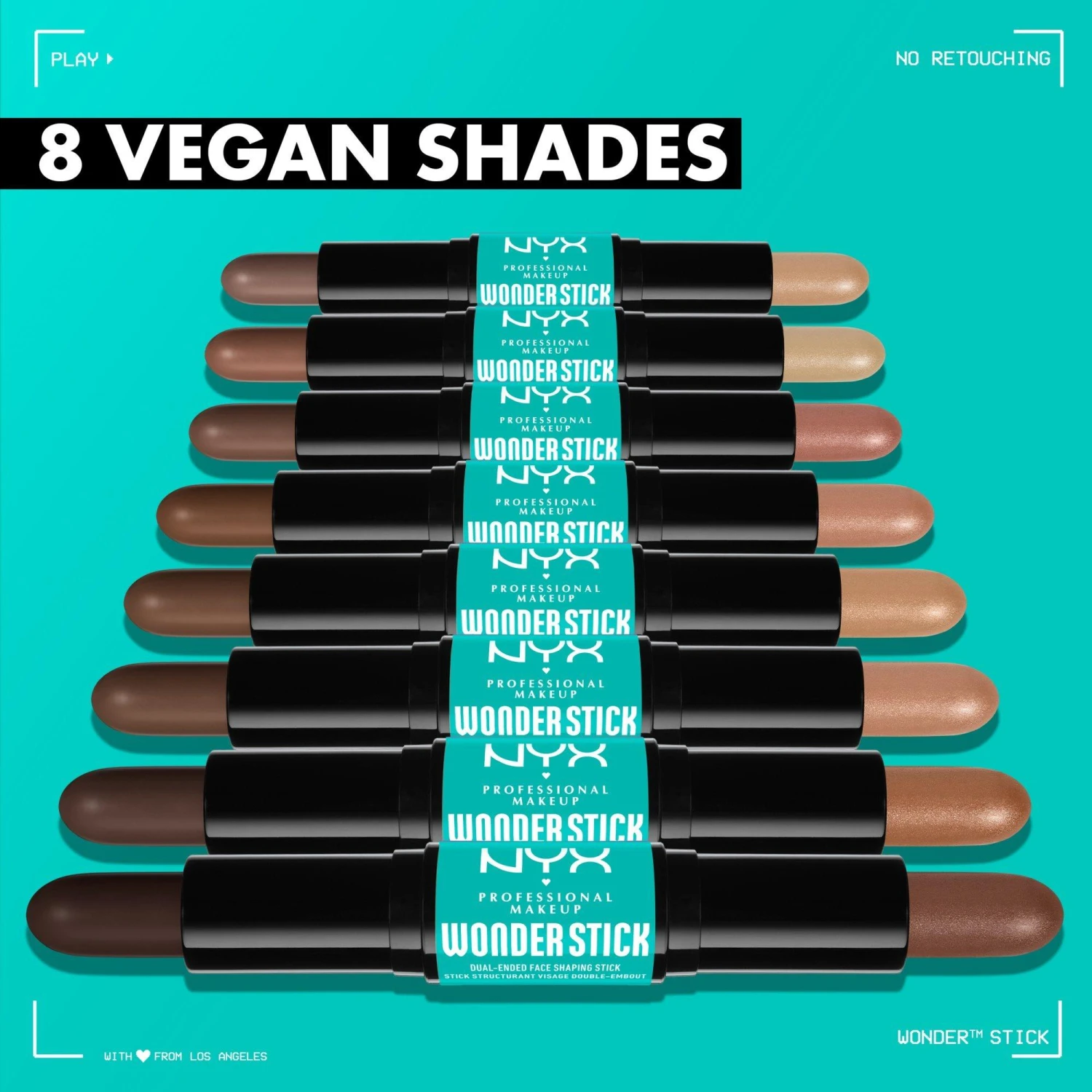 NYX PROFESSIONAL MAKEUP Wonder Stick Cream Highlight & Contour Stick 4 NYX PROFESSIONAL MAKEUP Wonder Stick Cream Highlight & Contour Stick - Image 4