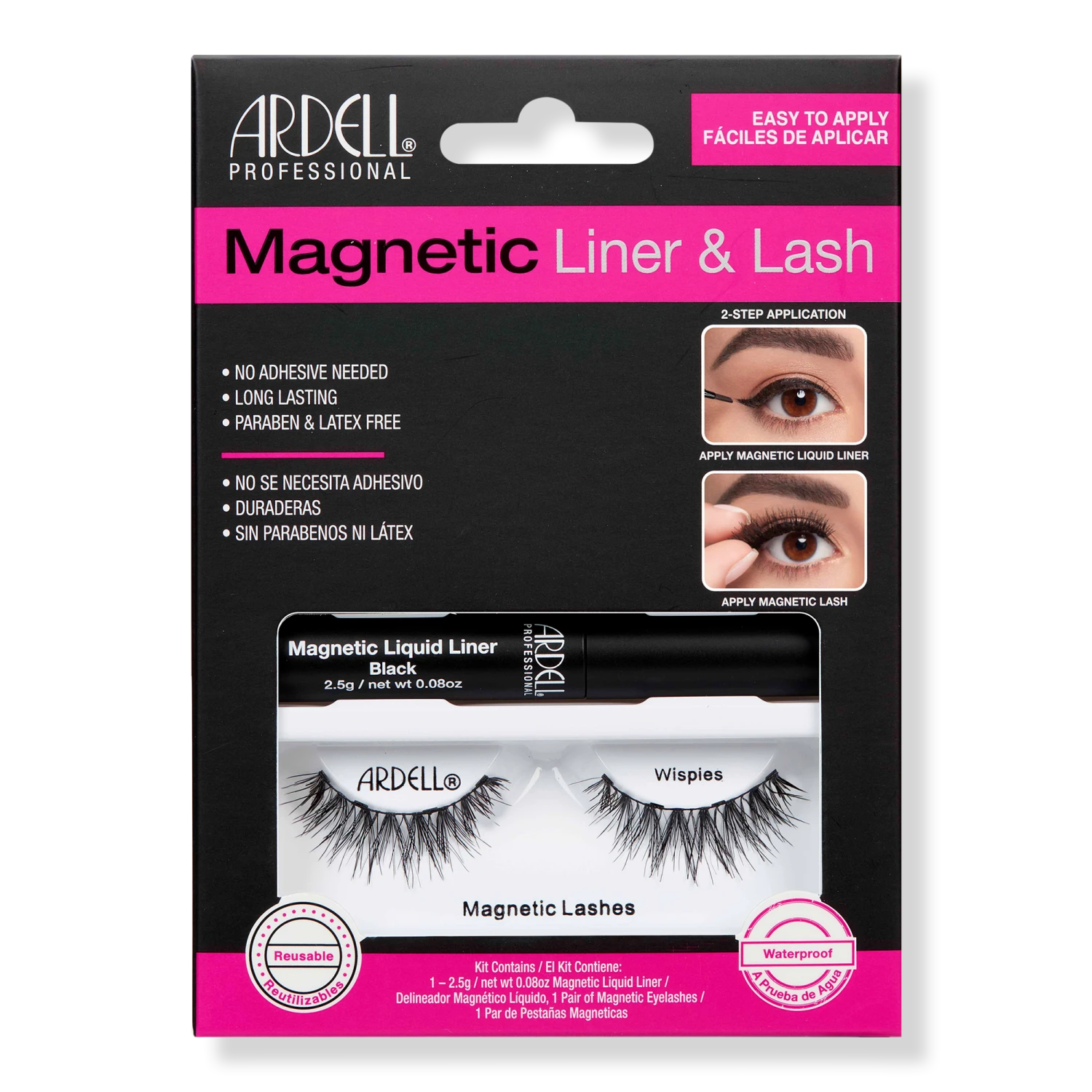 Ardell Magnetic Liquid Liner & Lash - Wispies 1 Ardell Magnetic Liquid Liner & Lash - Wispies