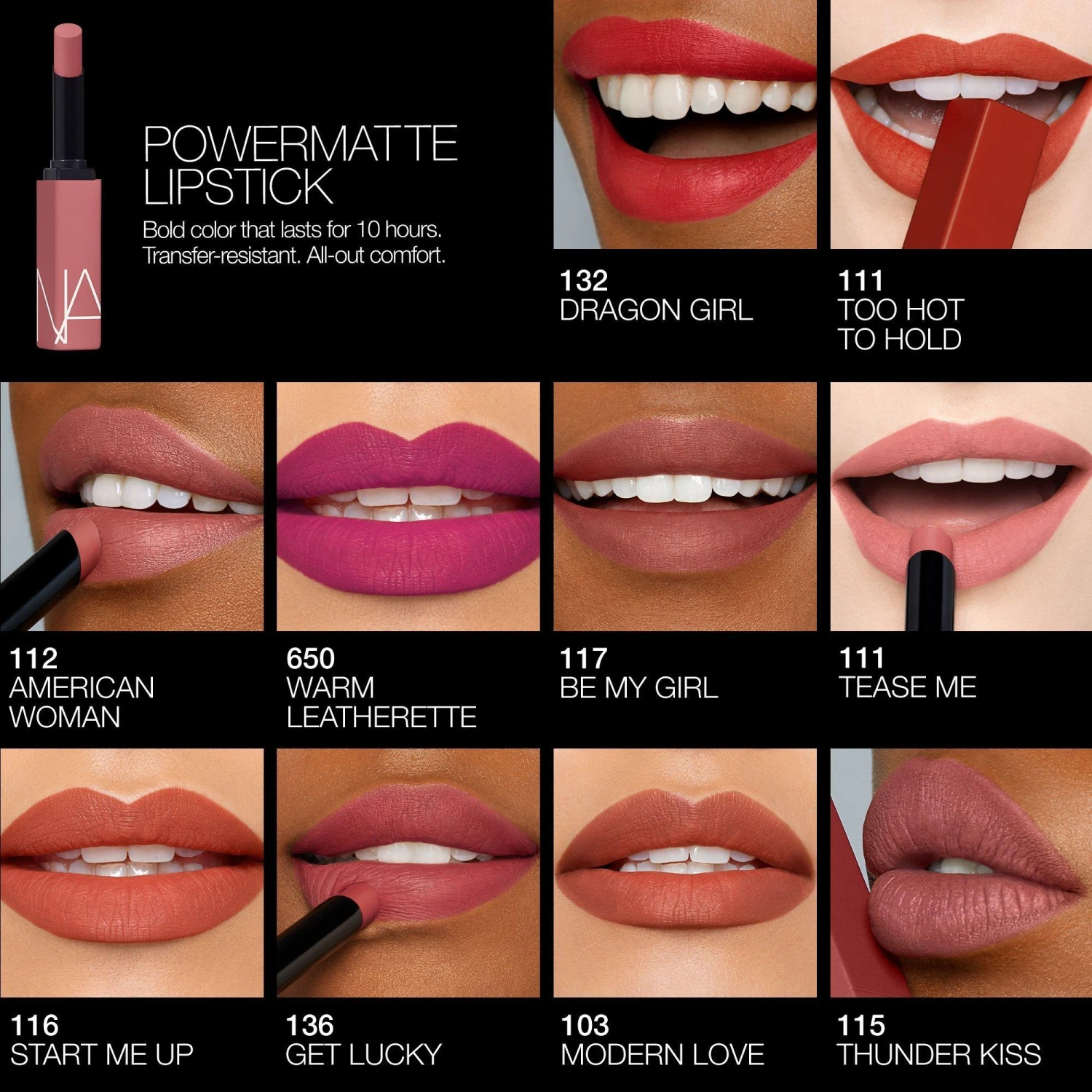 Nars Powermatte Long-Lasting Lipstick 6 Nars Powermatte Long-Lasting Lipstick - Image 6
