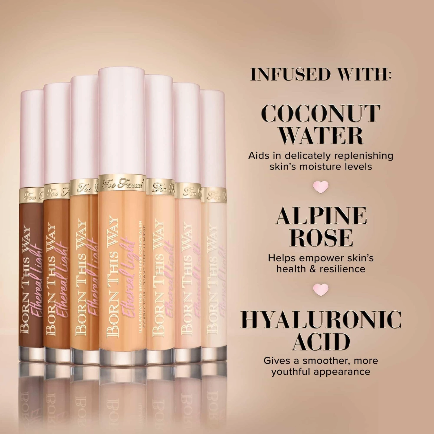 Too Faced Born This Way Ethereal Light Illuminating Smoothing Concealer 10 Too Faced Born This Way Ethereal Light Illuminating Smoothing Concealer - Image 10