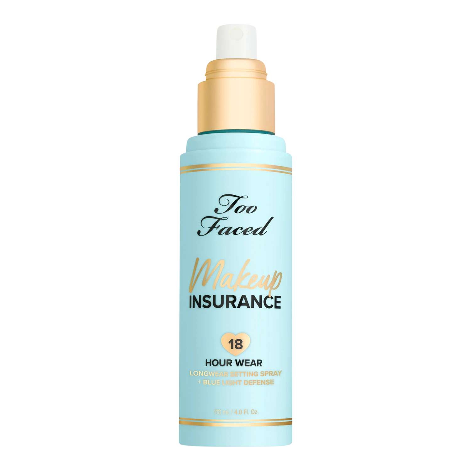Too Faced Makeup Insurance Longwear Setting Spray + Blue Light Defense 1 Too Faced Makeup Insurance Longwear Setting Spray + Blue Light Defense