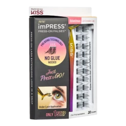 KISS ImPRESS Press-On Falsies Eyelash Clusters, Voluminous -Outlet Rosmiral Store 2604624 alt05