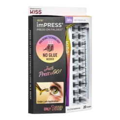 KISS ImPRESS Press-On Falsies Eyelash Clusters, Spiky -Outlet Rosmiral Store 2604625 alt05