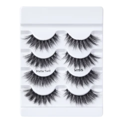 KISS Lash Couture Matte Black Eyelashes Multipack, Matte Twill -Outlet Rosmiral Store 2604627 alt01