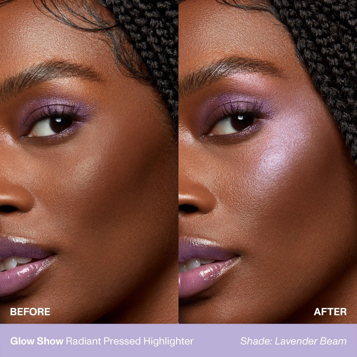 Ultralavender Glow Show Radiant Pressed Highlighter 7 Ultralavender Glow Show Radiant Pressed Highlighter - Image 7