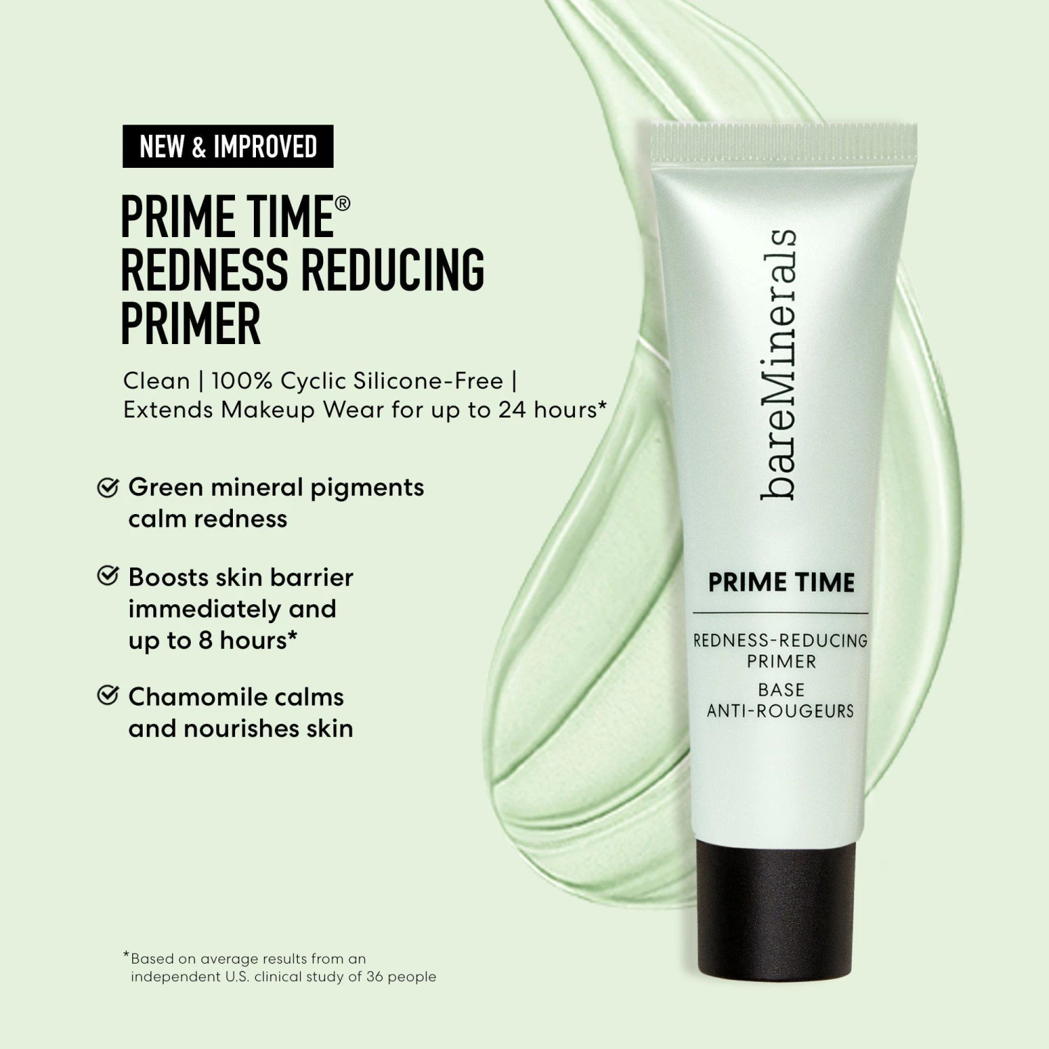Bareminerals PRIME TIME Redness Reducing Primer 1 Bareminerals PRIME TIME Redness Reducing Primer