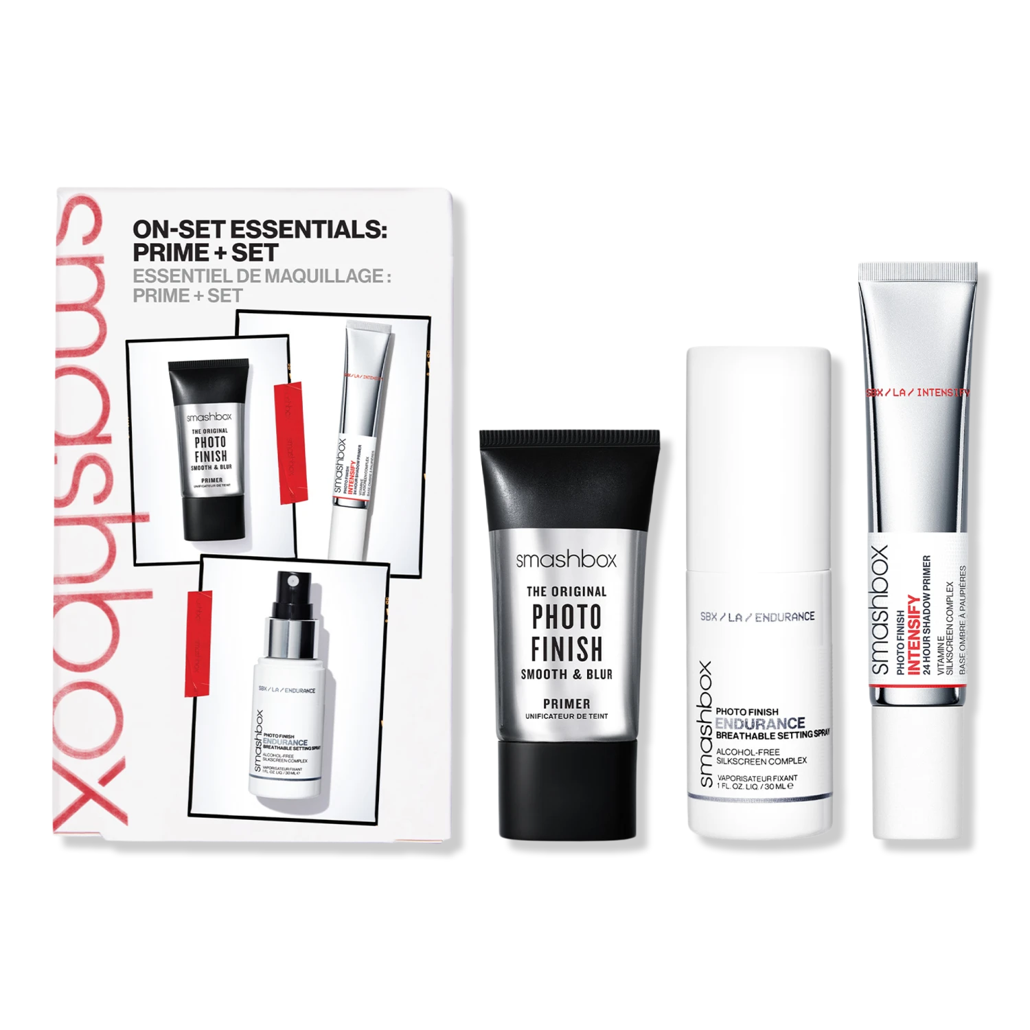 Smashbox On-Set Essentials: Primer + Setting Spray Trio 6 Smashbox On-Set Essentials: Primer + Setting Spray Trio - Image 6