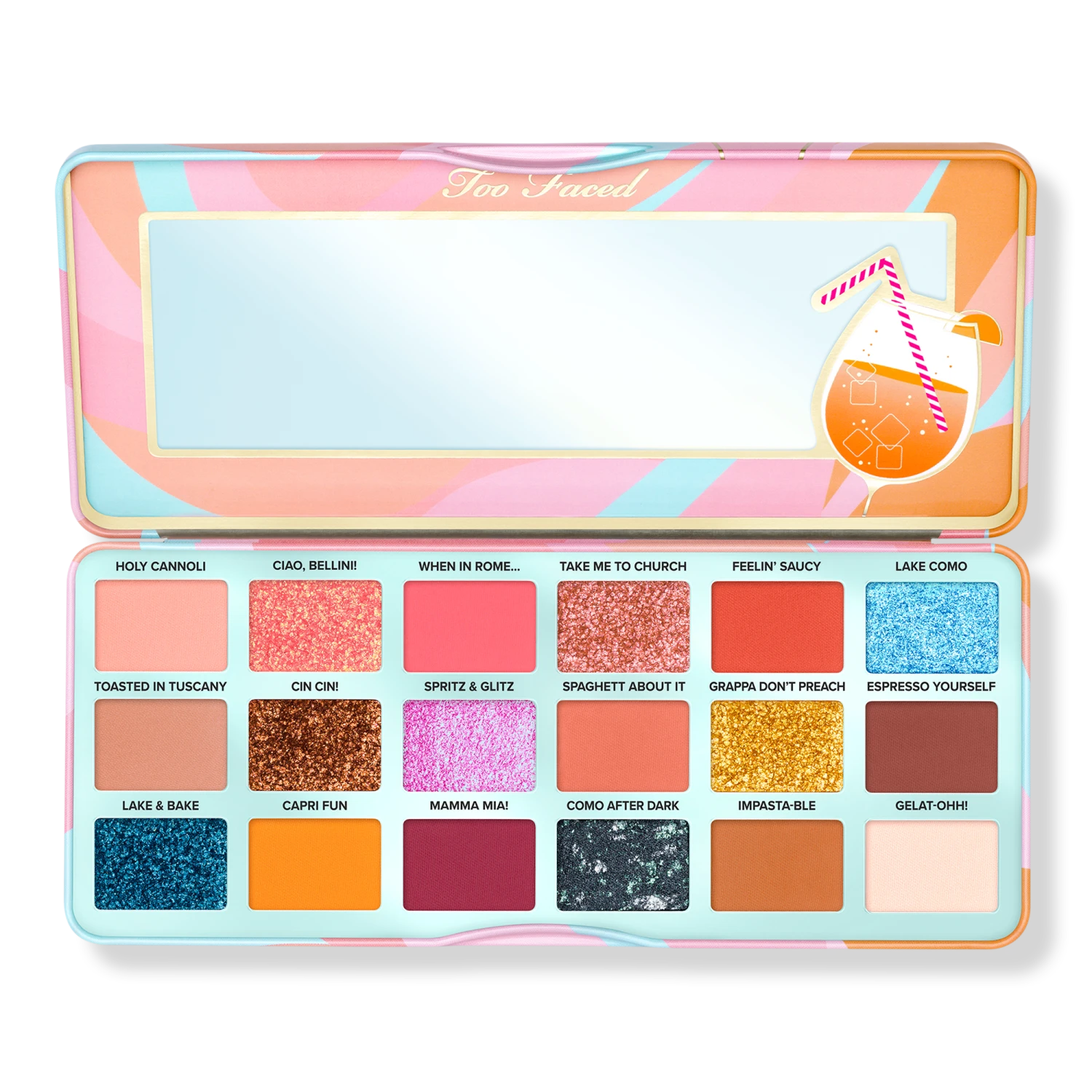 Too Faced Italian Spritz Eyeshadow Palette 4 Too Faced Italian Spritz Eyeshadow Palette - Image 4