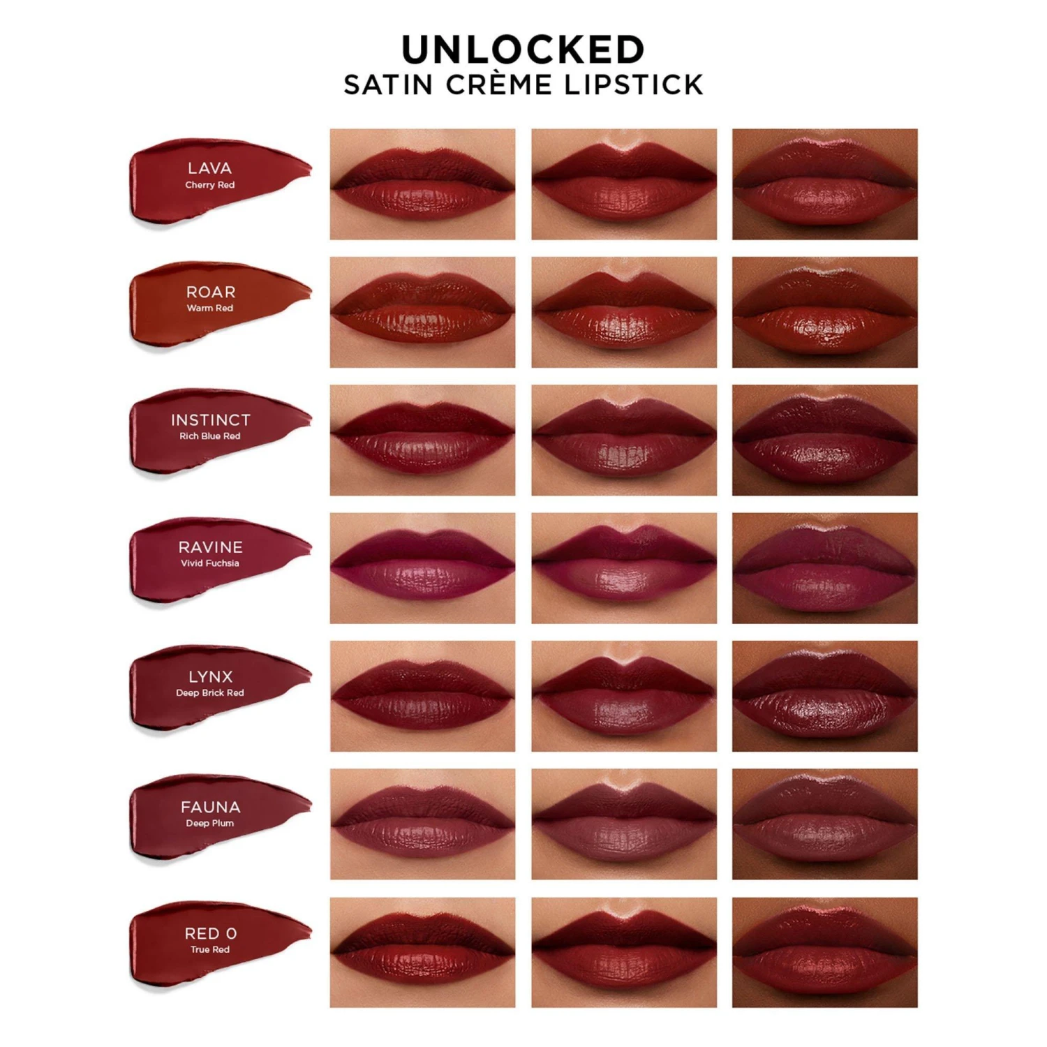 Unlocked Satin Crème Lipstick 1 Unlocked Satin Crème Lipstick