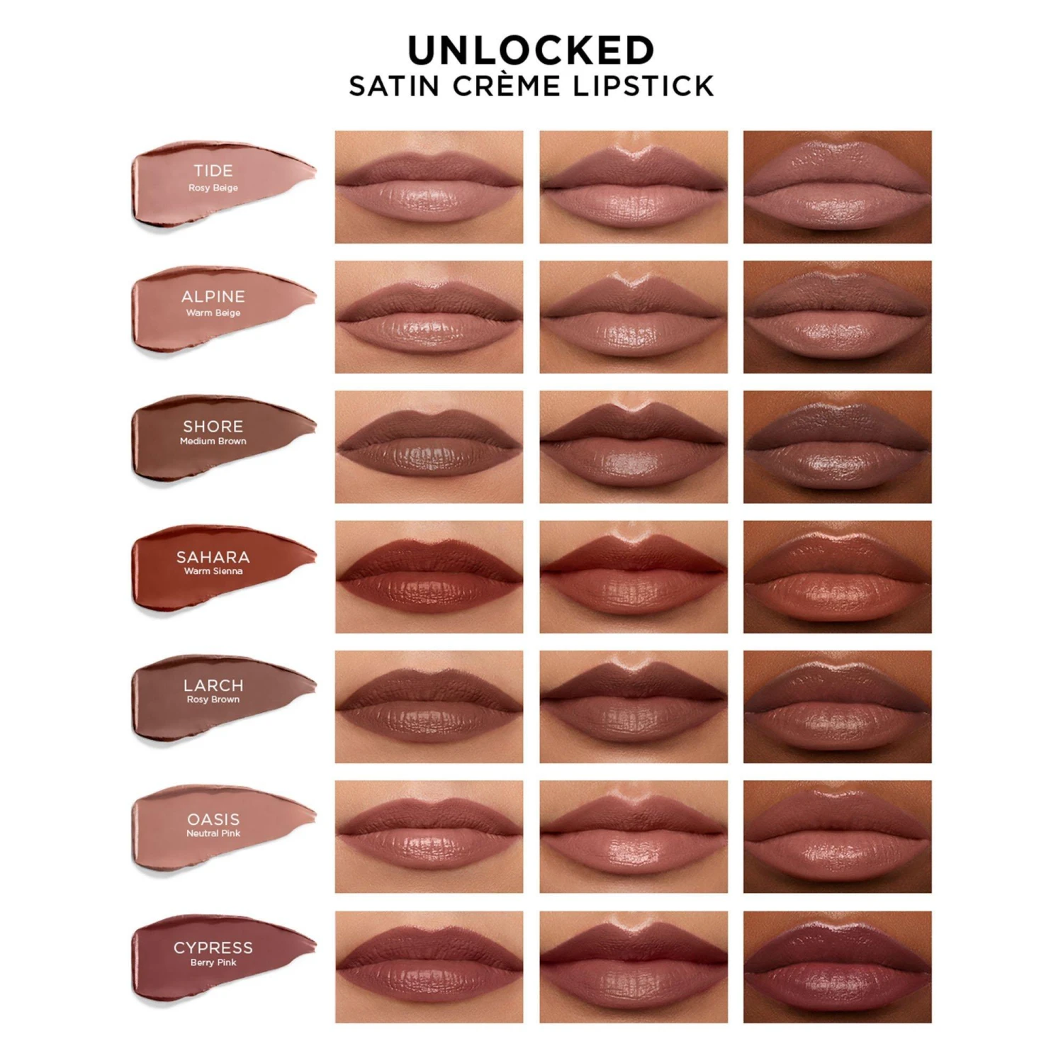 Unlocked Satin Crème Lipstick 5 Unlocked Satin Crème Lipstick - Image 5