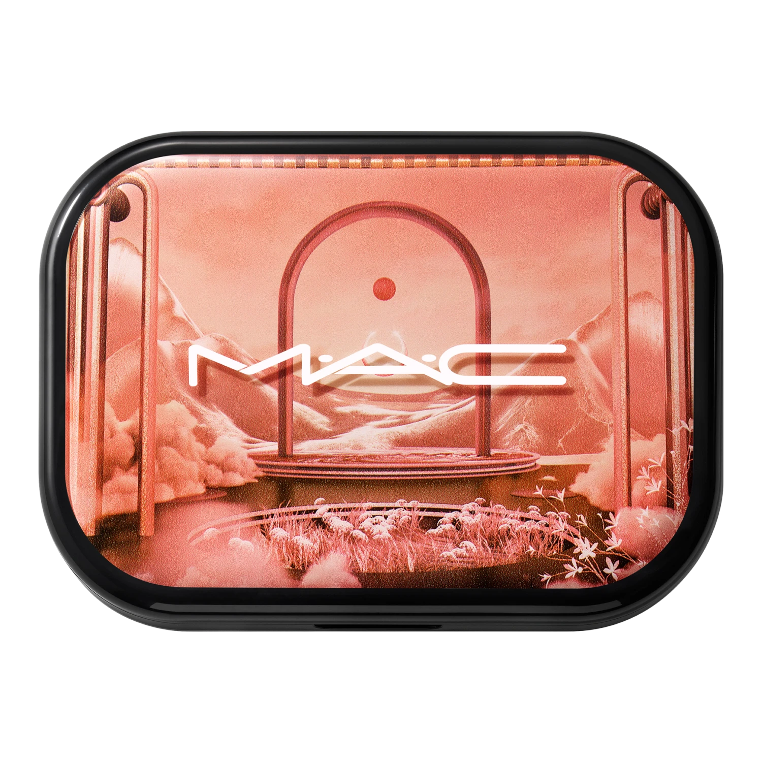 MAC Connect In Colour Eye Shadow Palette Embedded In Burgundy 2 MAC Connect In Colour Eye Shadow Palette Embedded In Burgundy - Image 2