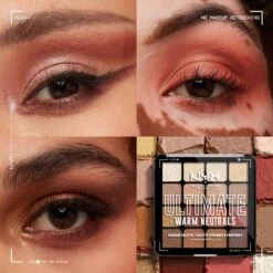 NYX PROFESSIONAL MAKEUP Ultimate Color Shadow Palette Warm Neutrals 15 NYX PROFESSIONAL MAKEUP Ultimate Color Shadow Palette Warm Neutrals -Outlet Rosmiral Store 2609541 alt03
