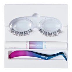 KISS Limited Edition Falscara Pride Eyelash Wisps Starter Kit, Natural Wispy Wisps