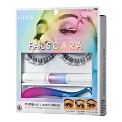 KISS Limited Edition Falscara Pride Eyelash Wisps Starter Kit, Natural Wispy Wisps -Outlet Rosmiral Store 2610814 alt02