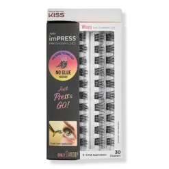 KISS ImPRESS Press-On Falsies Eyelash Clusters Wispy Refill Pack