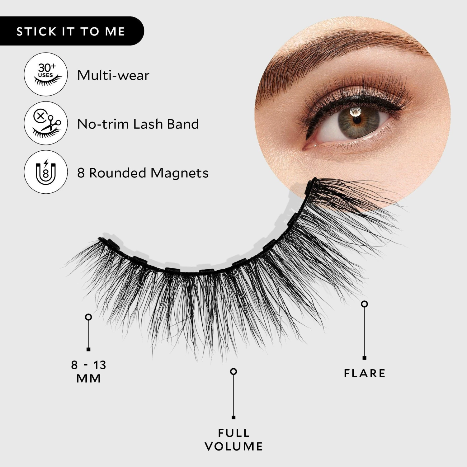 Magnetic Effortless Full False Lash Kit 4 Magnetic Effortless Full False Lash Kit - Image 4