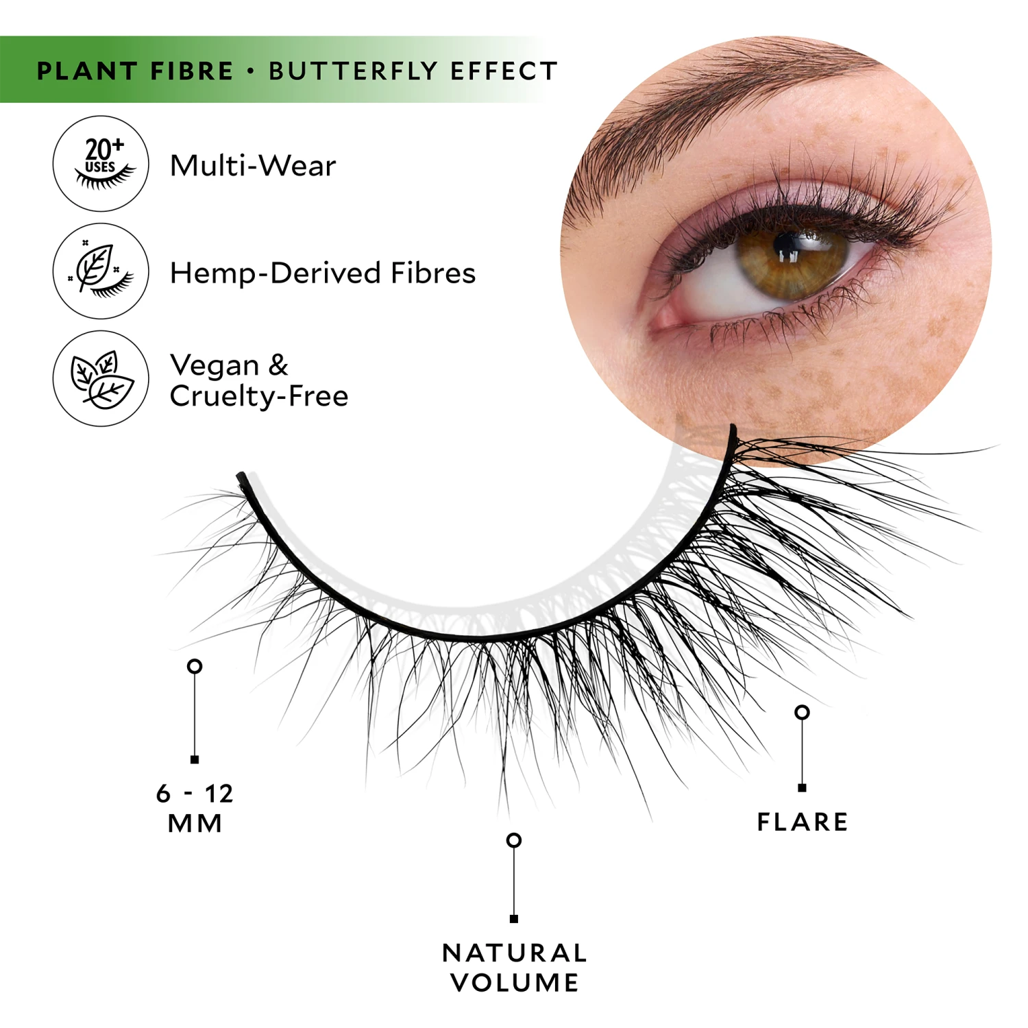 Plant Fibre Natural Lash Kit 5 Plant Fibre Natural Lash Kit - Image 5