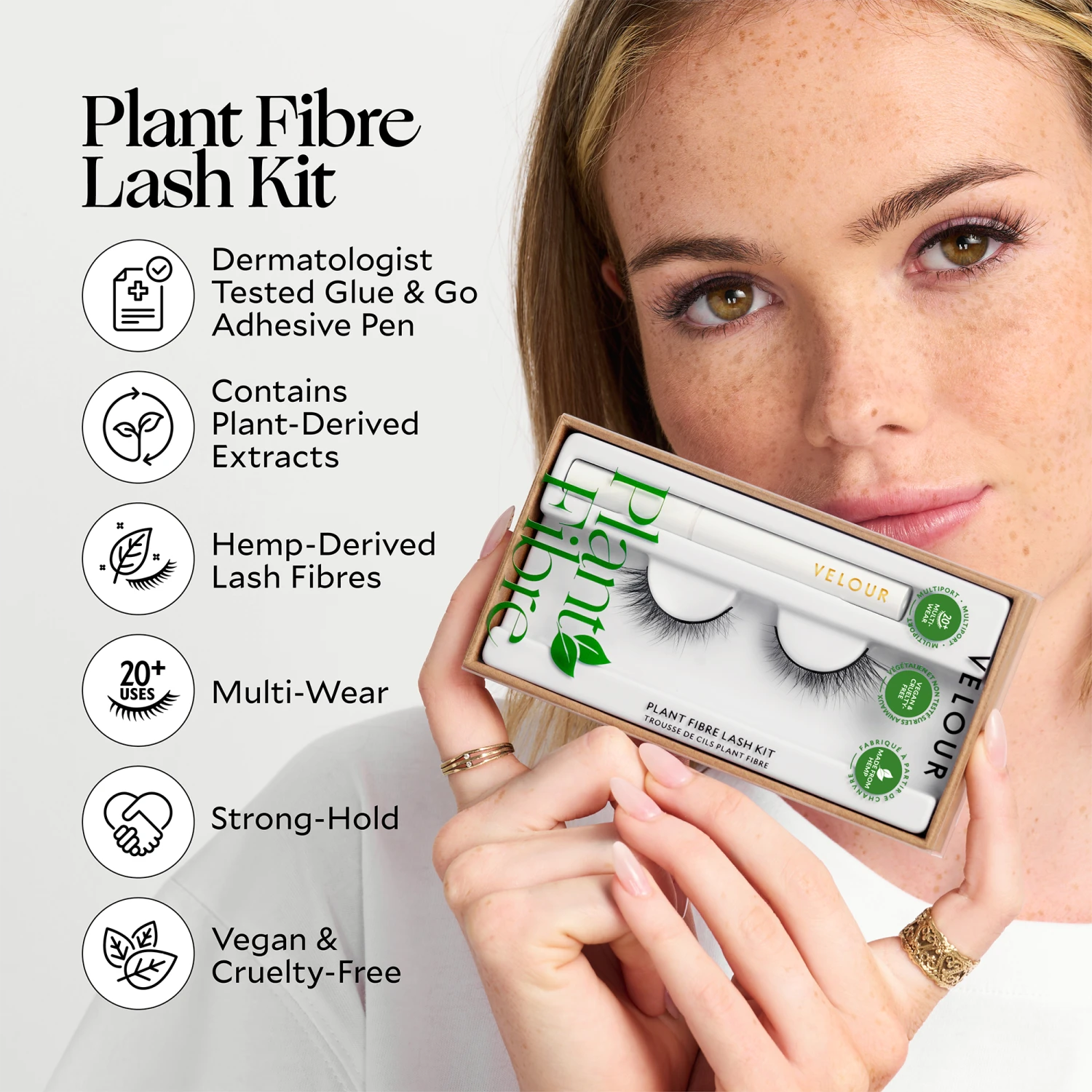 Plant Fibre Natural Lash Kit 6 Plant Fibre Natural Lash Kit - Image 6