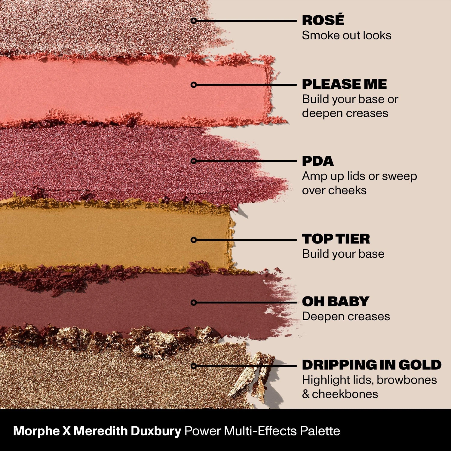 Morphe X Meredith Duxbury Power Multi-Effects Palette 6 Morphe X Meredith Duxbury Power Multi-Effects Palette - Image 6