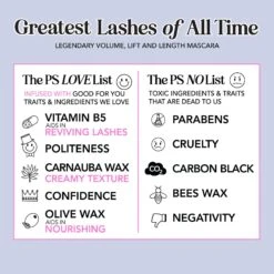 Travel Size Greatest Lashes Of All Time Volumizing, Lengthening, Lifting & Curling Mascara 11 Travel Size Greatest Lashes Of All Time Volumizing, Lengthening, Lifting & Curling Mascara -Outlet Rosmiral Store 2615177 alt06