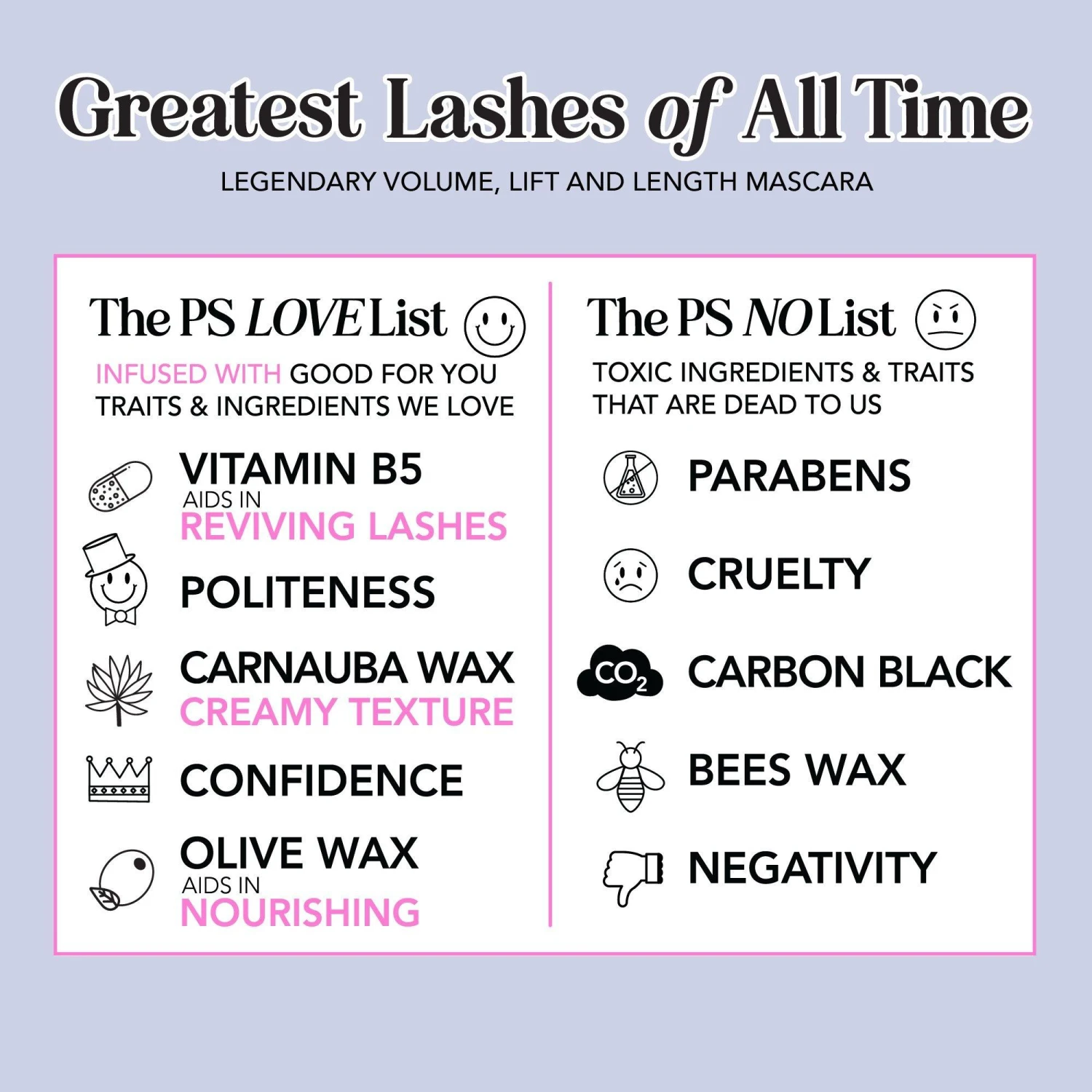 Travel Size Greatest Lashes Of All Time Volumizing, Lengthening, Lifting & Curling Mascara 5 Travel Size Greatest Lashes Of All Time Volumizing, Lengthening, Lifting & Curling Mascara - Image 5