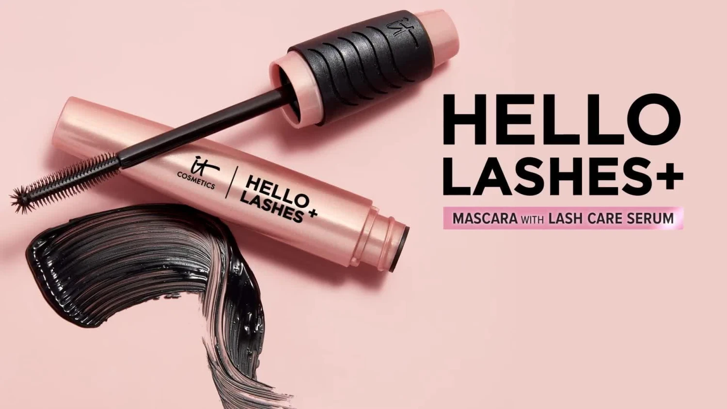 IT Cosmetics Hello Lashes+ Volumizing Mascara With Lash Serum 5 IT Cosmetics Hello Lashes+ Volumizing Mascara With Lash Serum - Image 5
